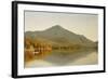 Mount Whiteface from Lake Placid, in the Adirondacks-Albert Bierstadt-Framed Giclee Print