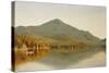 Mount Whiteface from Lake Placid, in the Adirondacks-Albert Bierstadt-Stretched Canvas