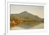 Mount Whiteface from Lake Placid, in the Adirondacks-Albert Bierstadt-Framed Giclee Print