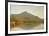 Mount Whiteface from Lake Placid, in the Adirondacks-Albert Bierstadt-Framed Giclee Print