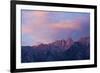 Mount Whitney Glows with Soft Light in an Early Morning in Lone Pine, California-Brett Holman-Framed Photographic Print