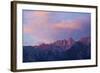 Mount Whitney Glows with Soft Light in an Early Morning in Lone Pine, California-Brett Holman-Framed Photographic Print