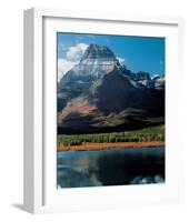 Mount Wilbur Pinnacle-null-Framed Art Print