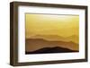 Mount Zao San, sunrise, Yamagata prefecture, Honshu, Japan-Christian Kober-Framed Photographic Print