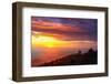 Mount Zao San, sunrise, Yamagata prefecture, Honshu, Japan-Christian Kober-Framed Photographic Print