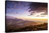 Mount Zao San, sunrise, Yamagata prefecture, Honshu, Japan-Christian Kober-Stretched Canvas