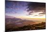 Mount Zao San, sunrise, Yamagata prefecture, Honshu, Japan-Christian Kober-Mounted Photographic Print