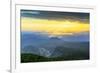 Mount Zao San, sunrise, Yamagata prefecture, Honshu, Japan-Christian Kober-Framed Photographic Print