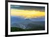 Mount Zao San, sunrise, Yamagata prefecture, Honshu, Japan-Christian Kober-Framed Photographic Print