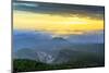 Mount Zao San, sunrise, Yamagata prefecture, Honshu, Japan-Christian Kober-Mounted Photographic Print