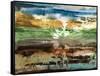 Mountain Abstract II-Sisa Jasper-Framed Stretched Canvas