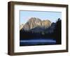 Mountain and Frog Lake, Challis National Forest, Sawtooth National Recreation Area, Idaho, USA-Scott T. Smith-Framed Photographic Print