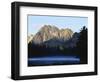 Mountain and Frog Lake, Challis National Forest, Sawtooth National Recreation Area, Idaho, USA-Scott T. Smith-Framed Photographic Print