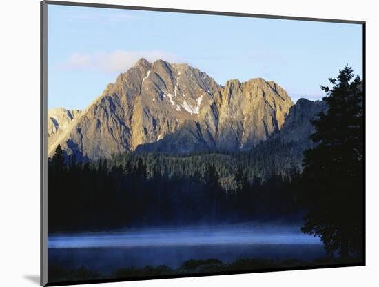 Mountain and Frog Lake, Challis National Forest, Sawtooth National Recreation Area, Idaho, USA-Scott T. Smith-Mounted Photographic Print