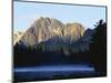 Mountain and Frog Lake, Challis National Forest, Sawtooth National Recreation Area, Idaho, USA-Scott T. Smith-Mounted Photographic Print