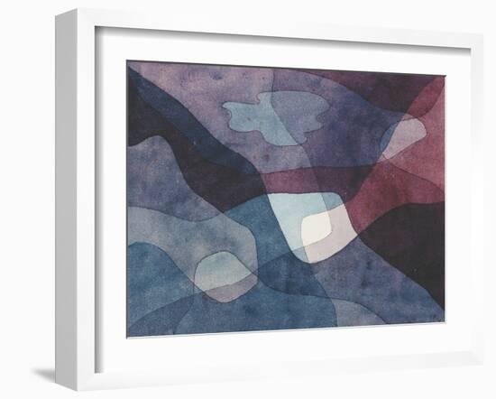 Mountain and Synthetic Air-Paul Klee-Framed Giclee Print