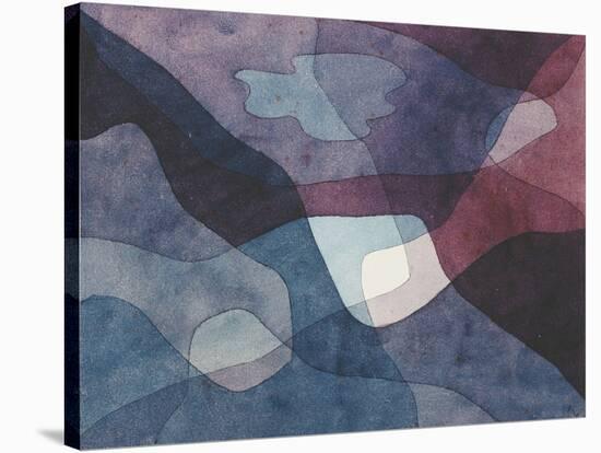 Mountain and Synthetic Air-Paul Klee-Stretched Canvas