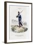 Mountain Artillery; French Army in Algeria-null-Framed Giclee Print