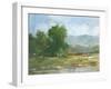 Mountain Backdrop II-Ethan Harper-Framed Art Print