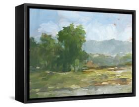 Mountain Backdrop II-Ethan Harper-Framed Stretched Canvas