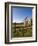 Mountain bike and barn on Birch Hill, New Durham, New Hampshire, USA-Jerry & Marcy Monkman-Framed Photographic Print