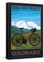 Mountain Bike - Colorado-null-Framed Poster