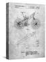 Mountain Bike Patent Art-Cole Borders-Stretched Canvas