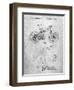 Mountain Bike Patent Art-Cole Borders-Framed Art Print