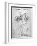 Mountain Bike Patent Art-Cole Borders-Framed Art Print