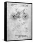 Mountain Bike Patent Art-Cole Borders-Framed Stretched Canvas