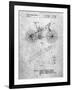 Mountain Bike Patent Art-Cole Borders-Framed Art Print