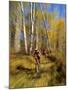 Mountain Bike Race, Methow Valley, Washington State, USA-David Barnes-Mounted Photographic Print