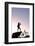 Mountain Biker, Grindelwald, Bernese Oberland, Switzerland (Mr)-Norbert Eisele-Hein-Framed Photographic Print