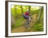 Mountain Biking at Brown County State Park in Indiana, Usa-Chuck Haney-Framed Photographic Print