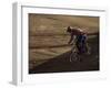 Mountain Biking Downhill-null-Framed Photographic Print