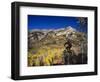 Mountain Biking in Fall, Uinta National Forest, Provo, Utah-Howie Garber-Framed Photographic Print