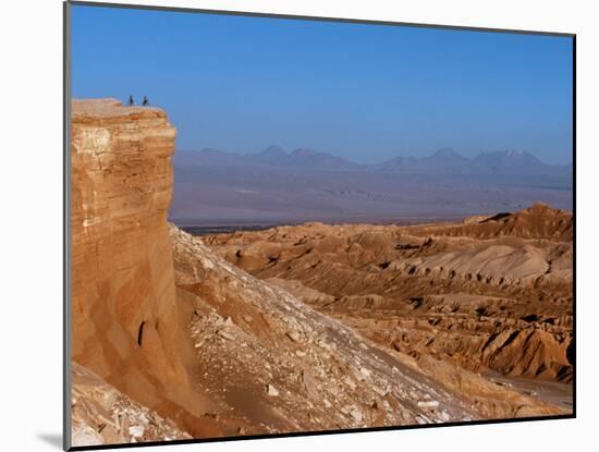 Mountain Biking in the Atacama Desert, Chile-John Warburton-lee-Mounted Photographic Print