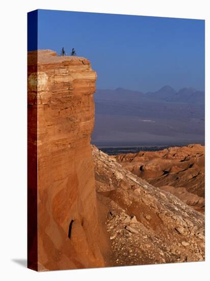 Mountain Biking in the Atacama Desert, Chile-John Warburton-lee-Stretched Canvas