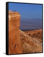 Mountain Biking in the Atacama Desert, Chile-John Warburton-lee-Framed Stretched Canvas