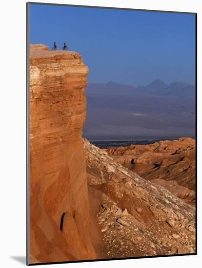 Mountain Biking in the Atacama Desert, Chile-John Warburton-lee-Mounted Photographic Print