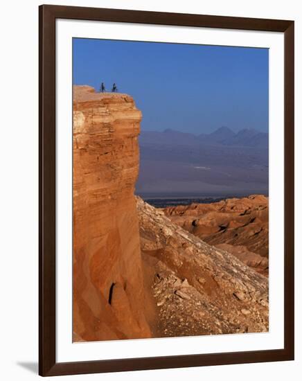 Mountain Biking in the Atacama Desert, Chile-John Warburton-lee-Framed Photographic Print