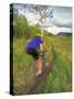 Mountain Biking in the Highwood Mountains, Montana-Chuck Haney-Stretched Canvas