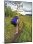 Mountain Biking in the Highwood Mountains, Montana-Chuck Haney-Mounted Photographic Print