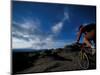 Mountain Biking on the Moab Slickrock Bike Trail, Navajo Sandstone, Utah, USA-Jerry & Marcy Monkman-Mounted Photographic Print