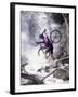 Mountain Biking, Vail, Colorado, USA-Lee Kopfler-Framed Premium Photographic Print