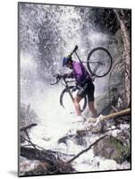 Mountain Biking, Vail, Colorado, USA-Lee Kopfler-Mounted Photographic Print