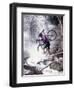 Mountain Biking, Vail, Colorado, USA-Lee Kopfler-Framed Photographic Print