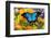 Mountain Blue Butterfly-Darrell Gulin-Framed Premium Photographic Print