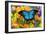 Mountain Blue Butterfly-Darrell Gulin-Framed Photographic Print