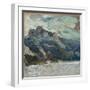 Mountain Blues-Stellar Design Studio-Framed Art Print